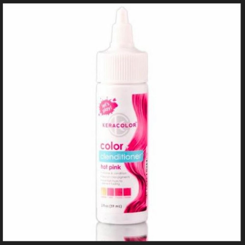 Choice Color Travel Size KeraColor Color + Clenditioner Hot Pink 2oz